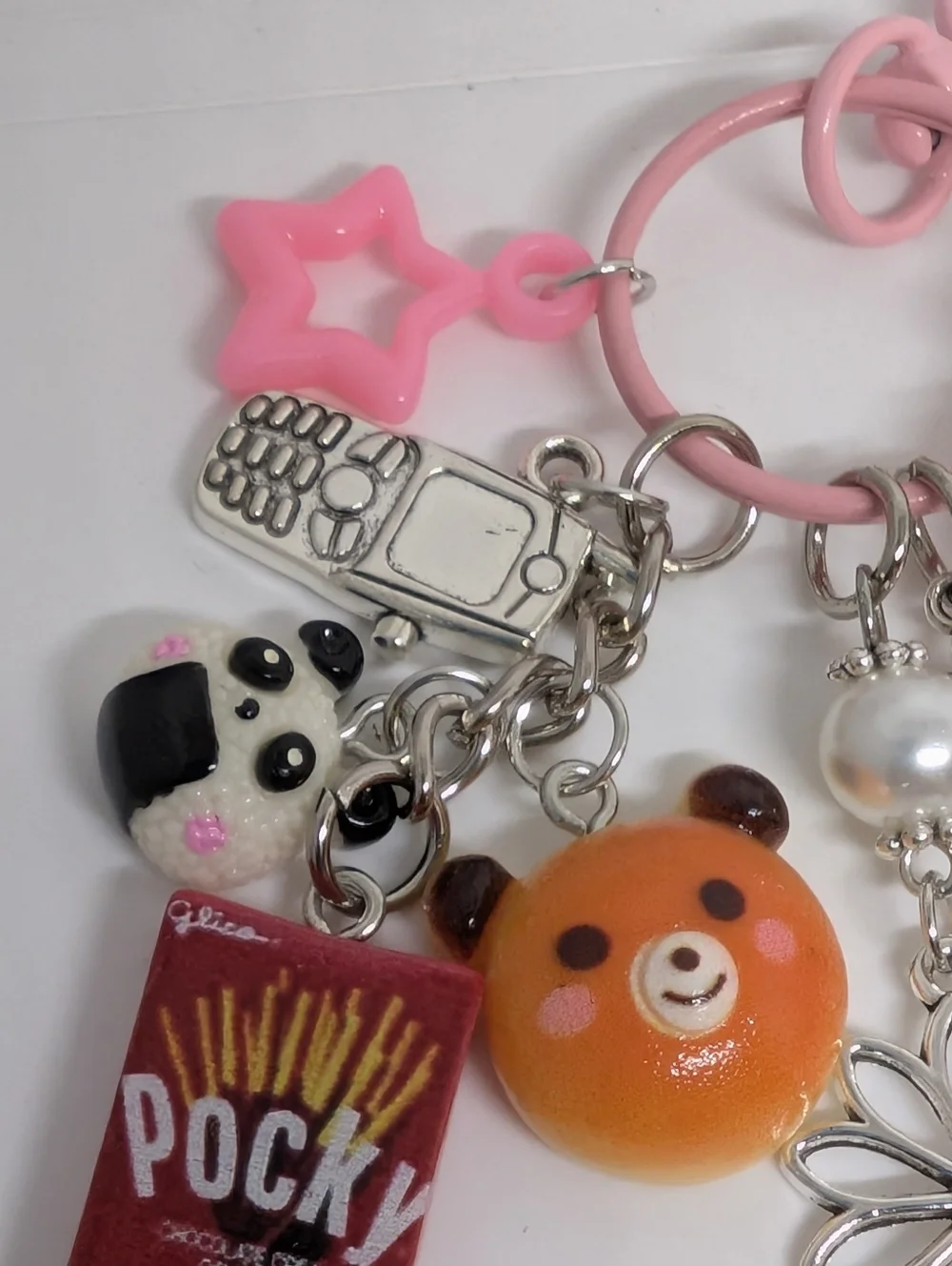 Handmade Long Hachi Nana Komatsu Nana Anime Strawberry Keychain - Picture 3 of 15